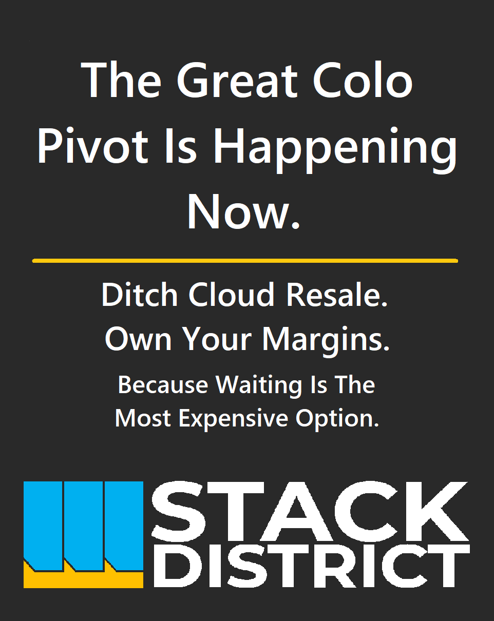 The Colo-Only Pivot Is Underway